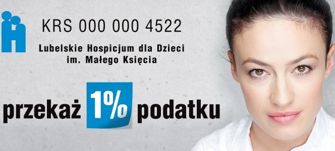 Przekaż 1% podatku dla Hospicjum