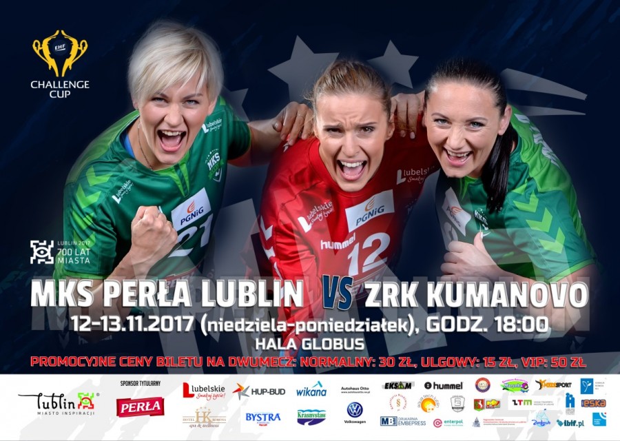 Kup bilet na dwumecz z ZRK Kumanovo!