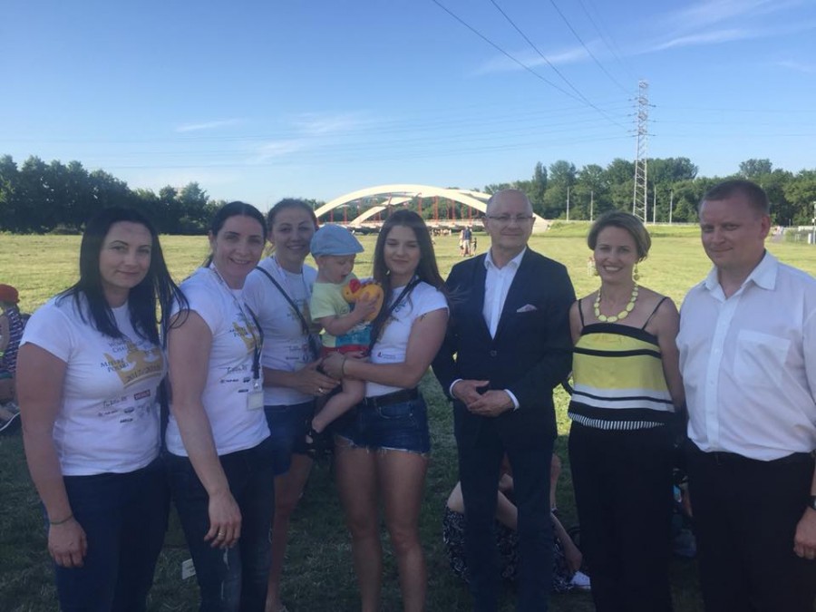 Szczypiornistki MKS na "Wyścigu Kaczek"