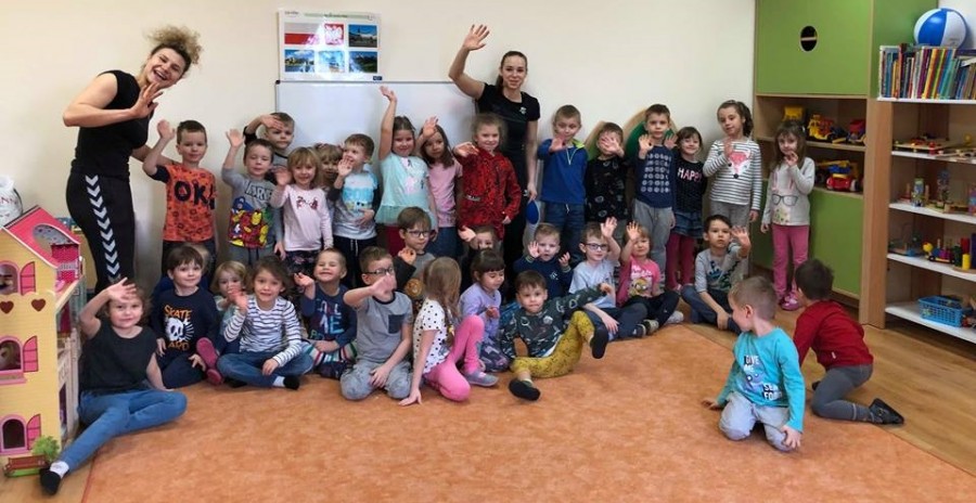 Z wizytami wśród najmłodszych kibiców