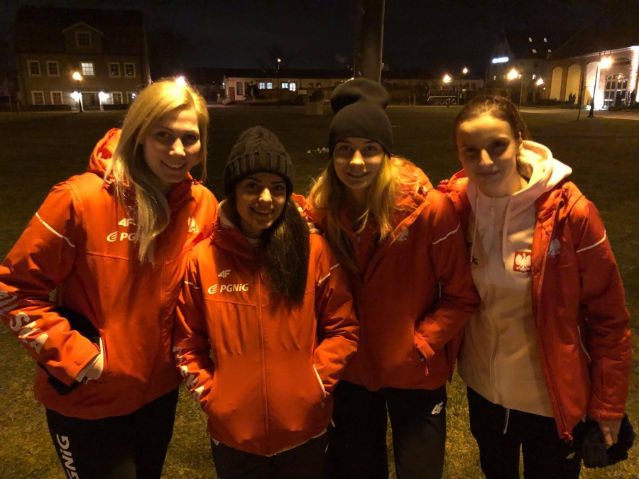 Nasze kadrowiczki trenują w Kobierzycach