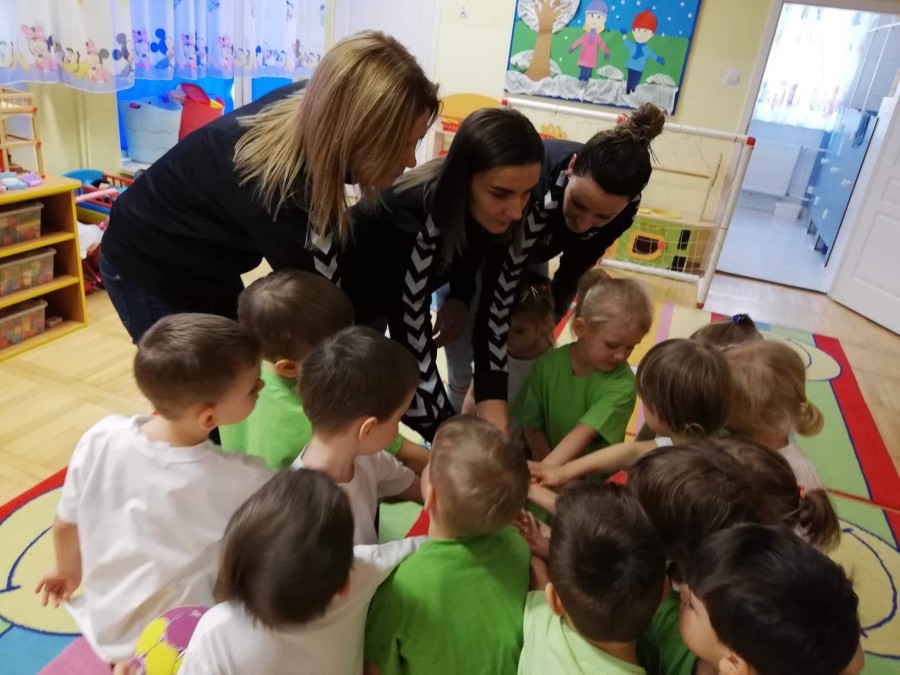 "Gen szczypiorniaka dla przedszkolaka" w kolejnej placówce