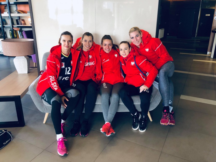 Kadrowiczki na zgrupowaniu w Piotrkowie Trybunalskim