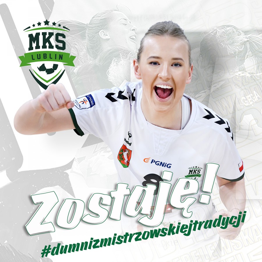 Dominika Więckowska zostaje w MKS!