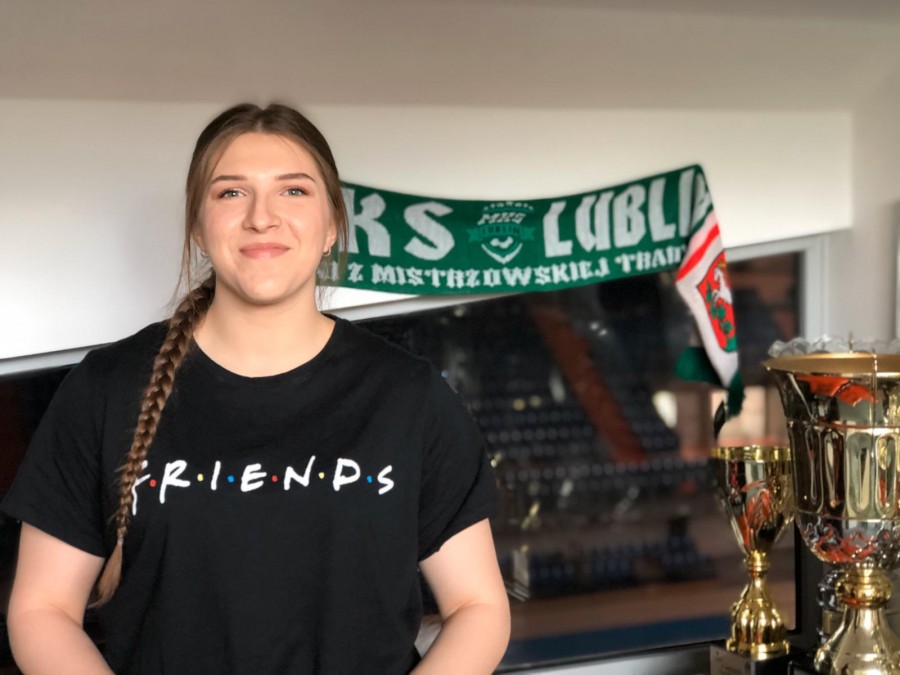 Nasza wychowanka, Aleksandra Olek, zostaje w MKS!