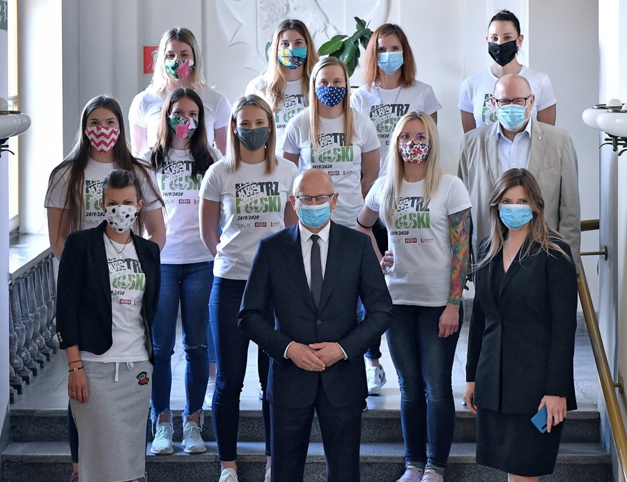 MKS Perła u prezydenta Lublina