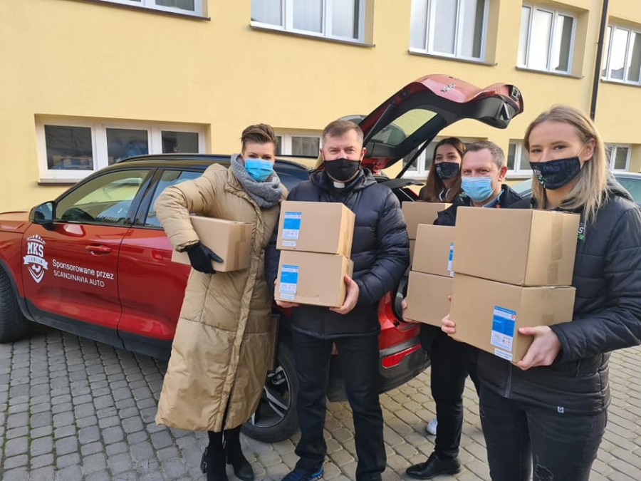 Płyny do dezynfekcji dla Caritas