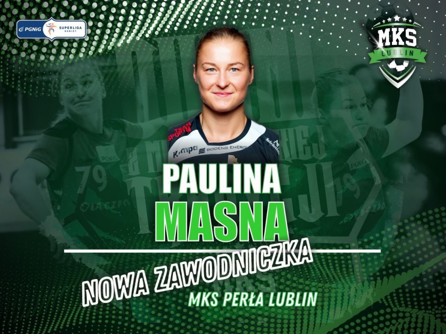Paulina Masna w MKS Perła Lublin!