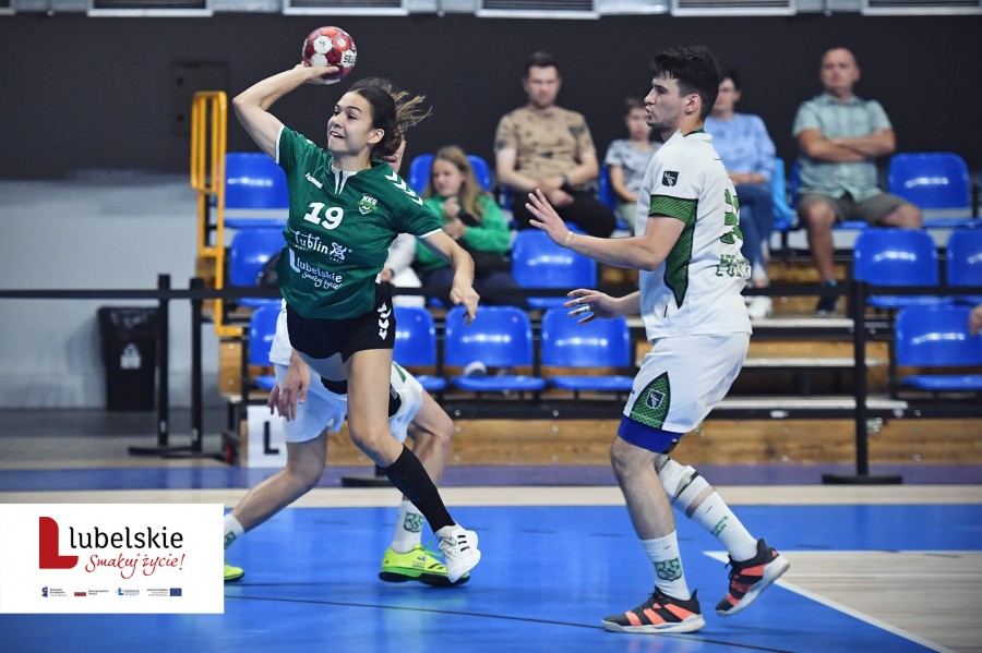 Ostatni przedsezonowy sparing biało-zielonych. Wygrana ze szczypiornistami AZS UMCS Lublin.