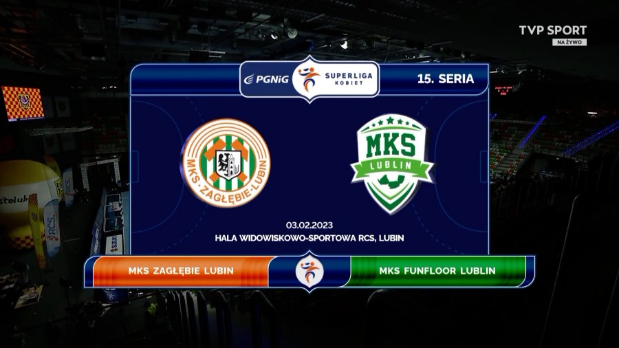 SERIA15: MKS Zagłębie Lubin - MKS FunFloor Lublin (SKRÓT)
