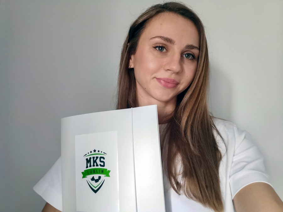 Aleksandra Tomczyk przywdzieje biało-zielone barwy. MKS FunFloor Lublin buduje kadrę na przyszły sezon