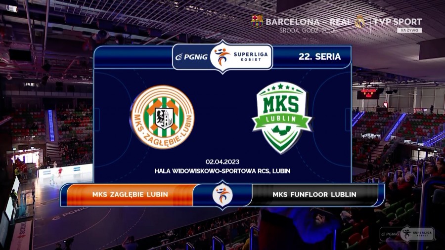 SERIA22 – MKS Zagłębie Lubin - MKS FunFloor Lublin (SKRÓT)