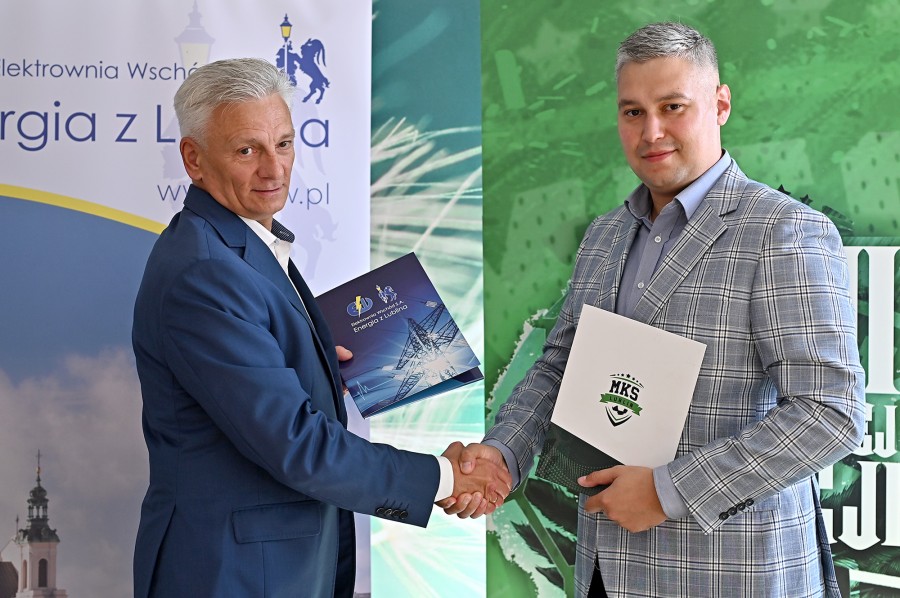 Towarzystwo Inwestycyjne Elektrownia Wschód wśród partnerów MKS Lublin