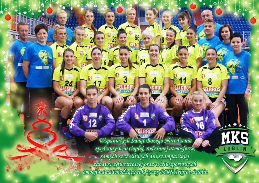 Życzenia od MKS Selgros Lublin